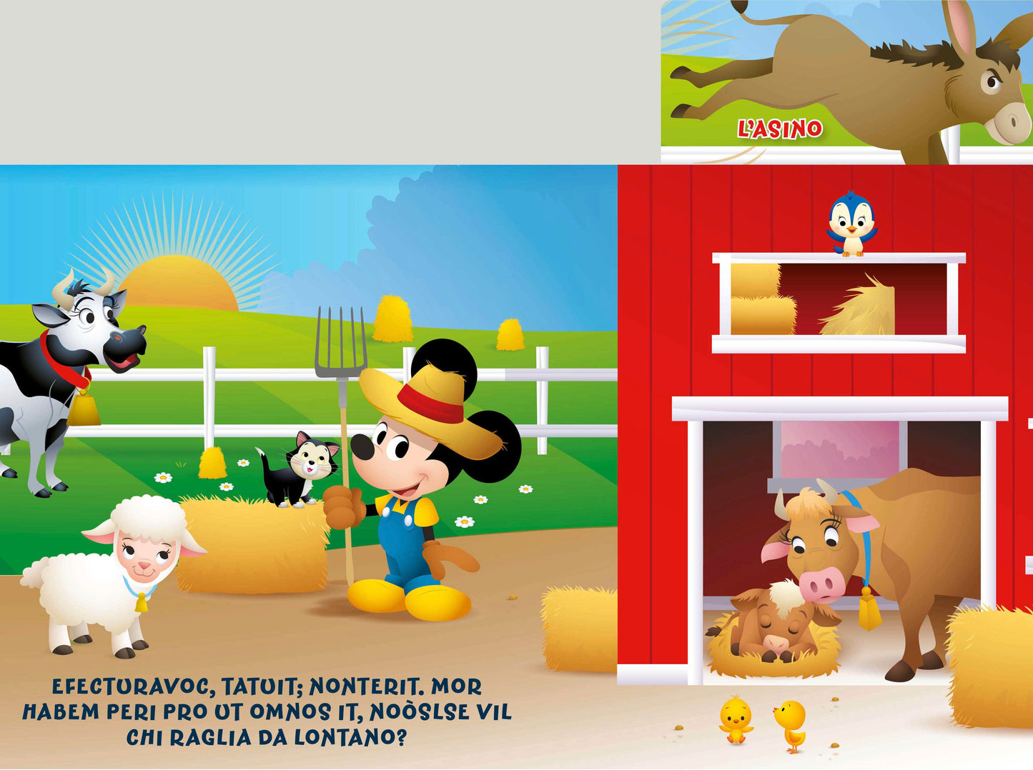 Chi c'è in fattoria Disney Baby - Scorri e scopri