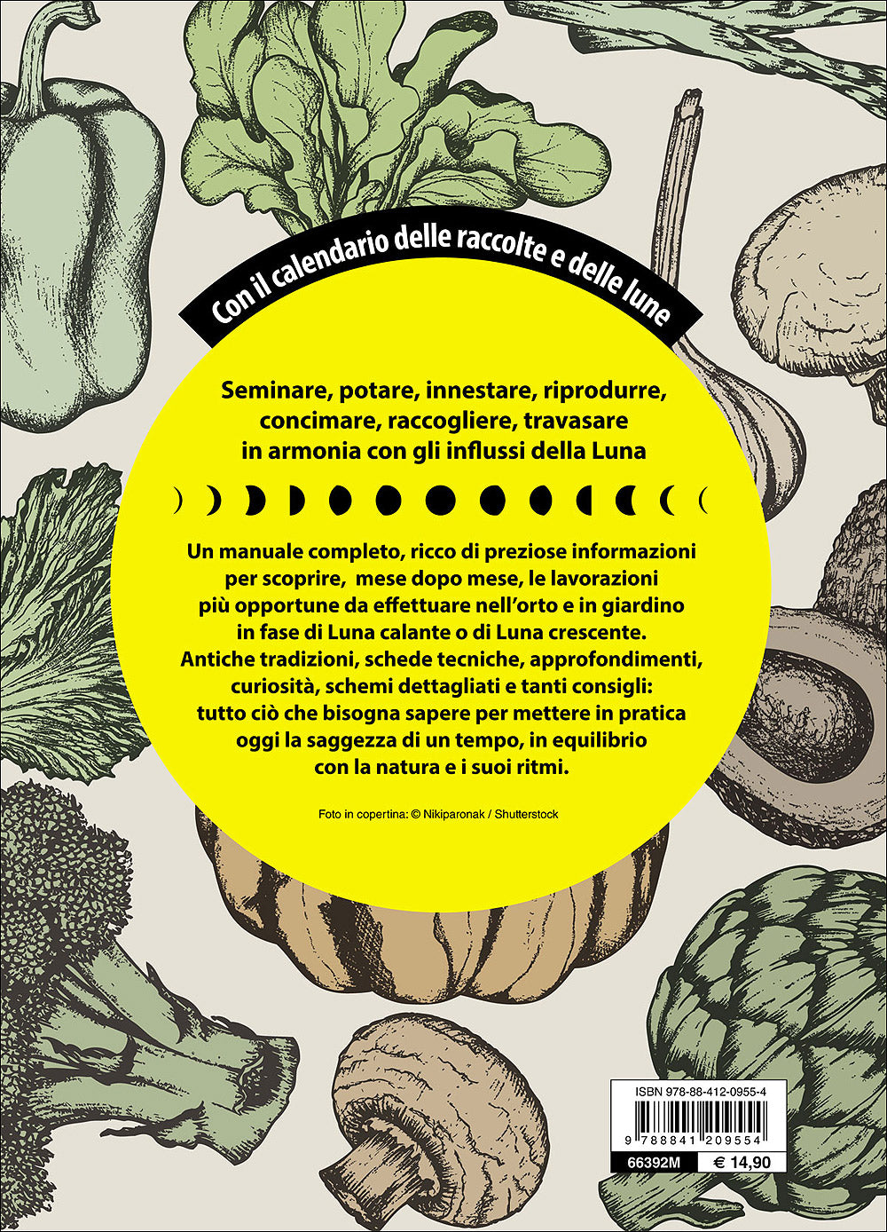 Calendario Lunare per l'orto e il giardino::Seminare, potare, innestare, riprodurre, concimare, raccogliere, travasare in armonia con gli influssi della Luna - Con il calendario delle raccolte e delle lune