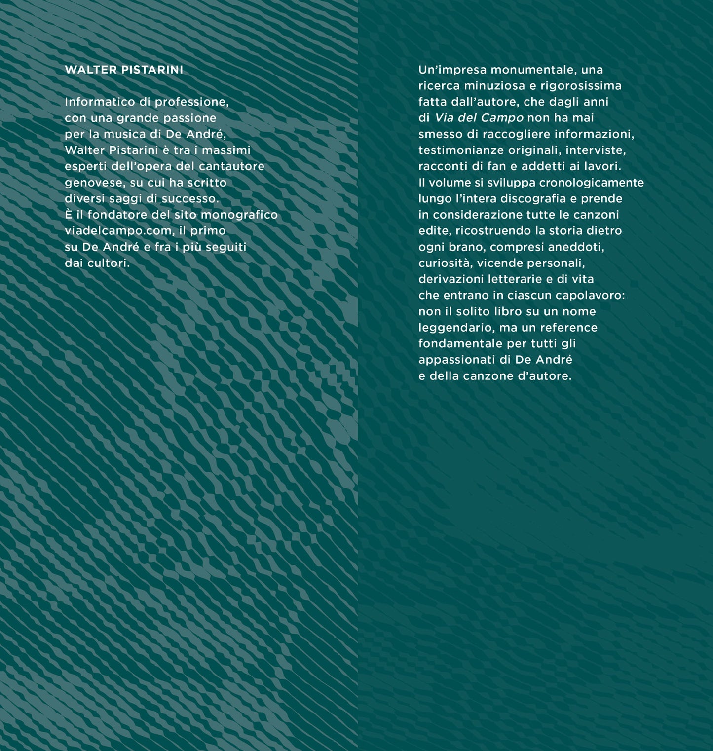 Fabrizio De André::Il libro del mondo