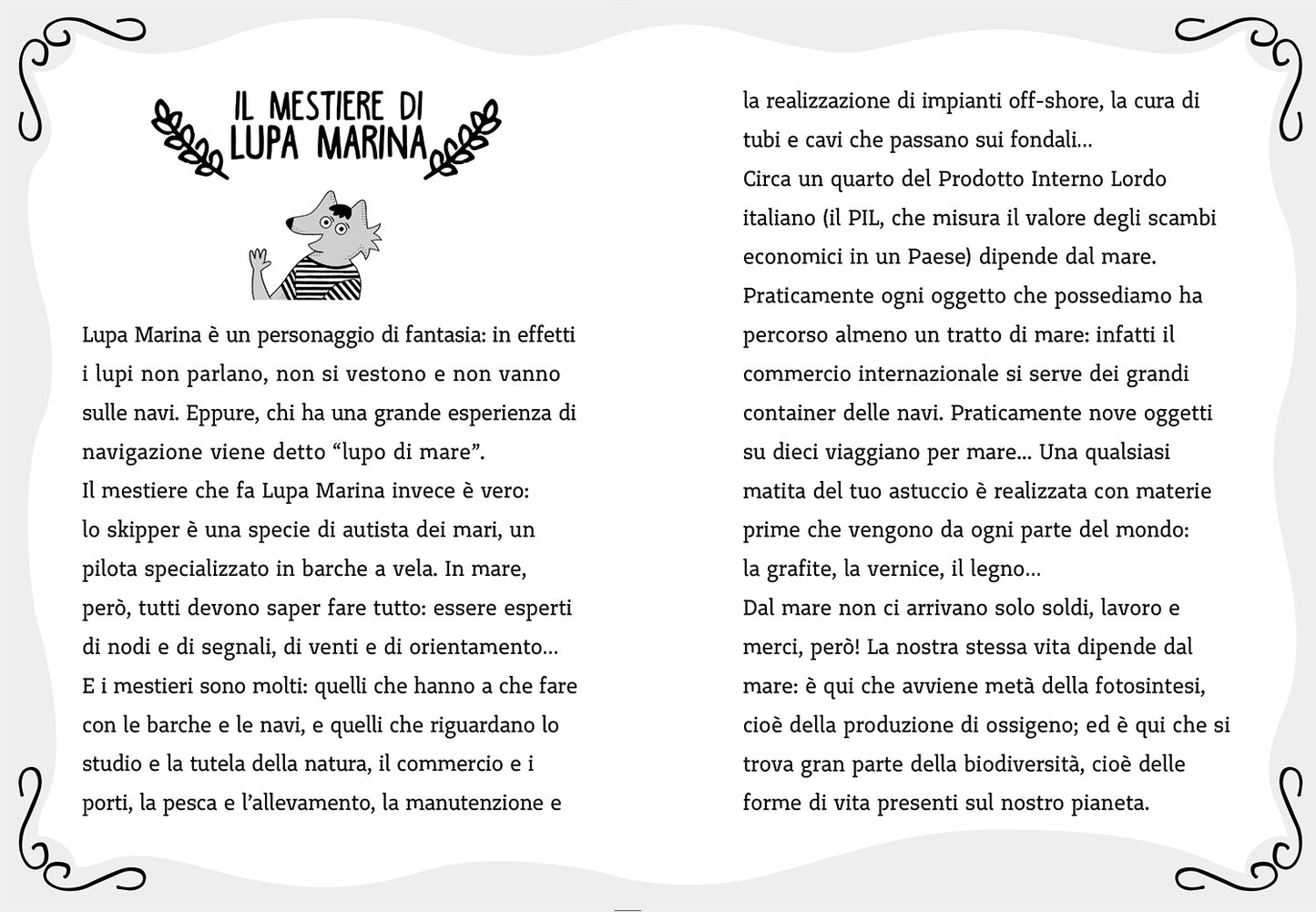 Una richiesta di aiuto. Le avventure di Lupa Marina