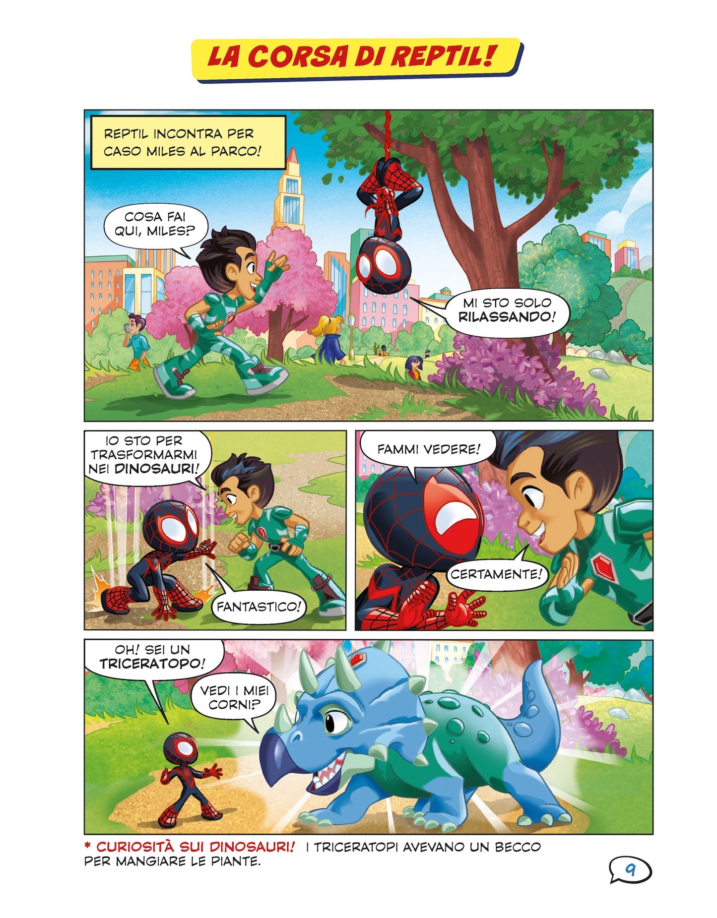 Spidey Prime letture a fumetti::Team Spidey in azione!