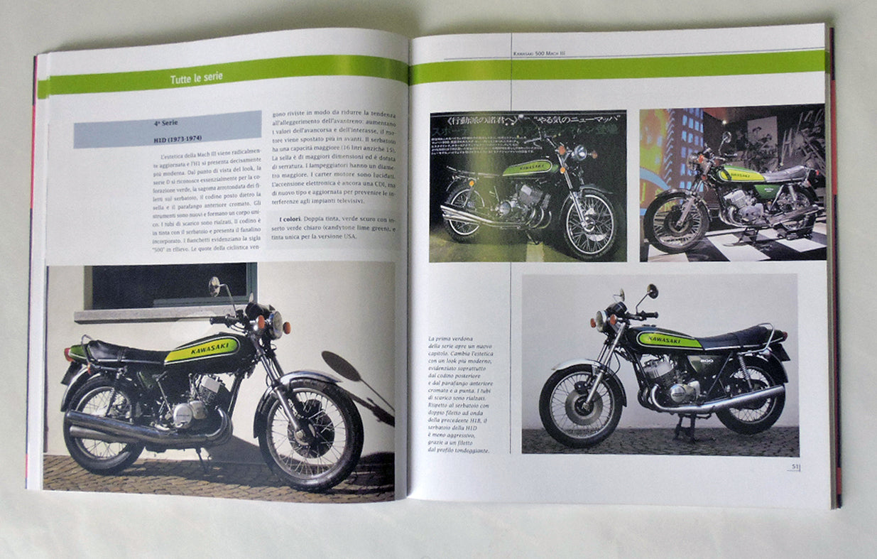 KAWASAKI 500 MACH III ::250, 350 e 400