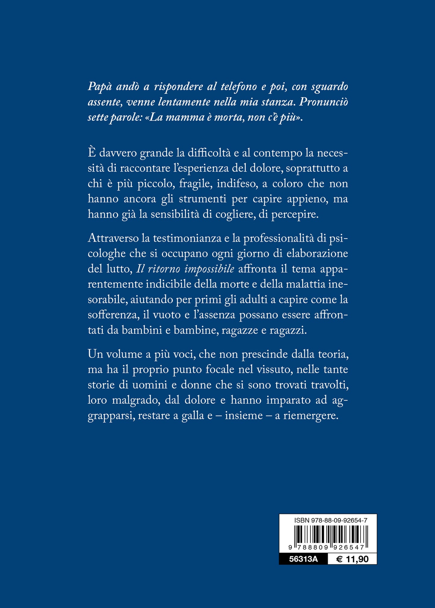 Il ritorno impossibile