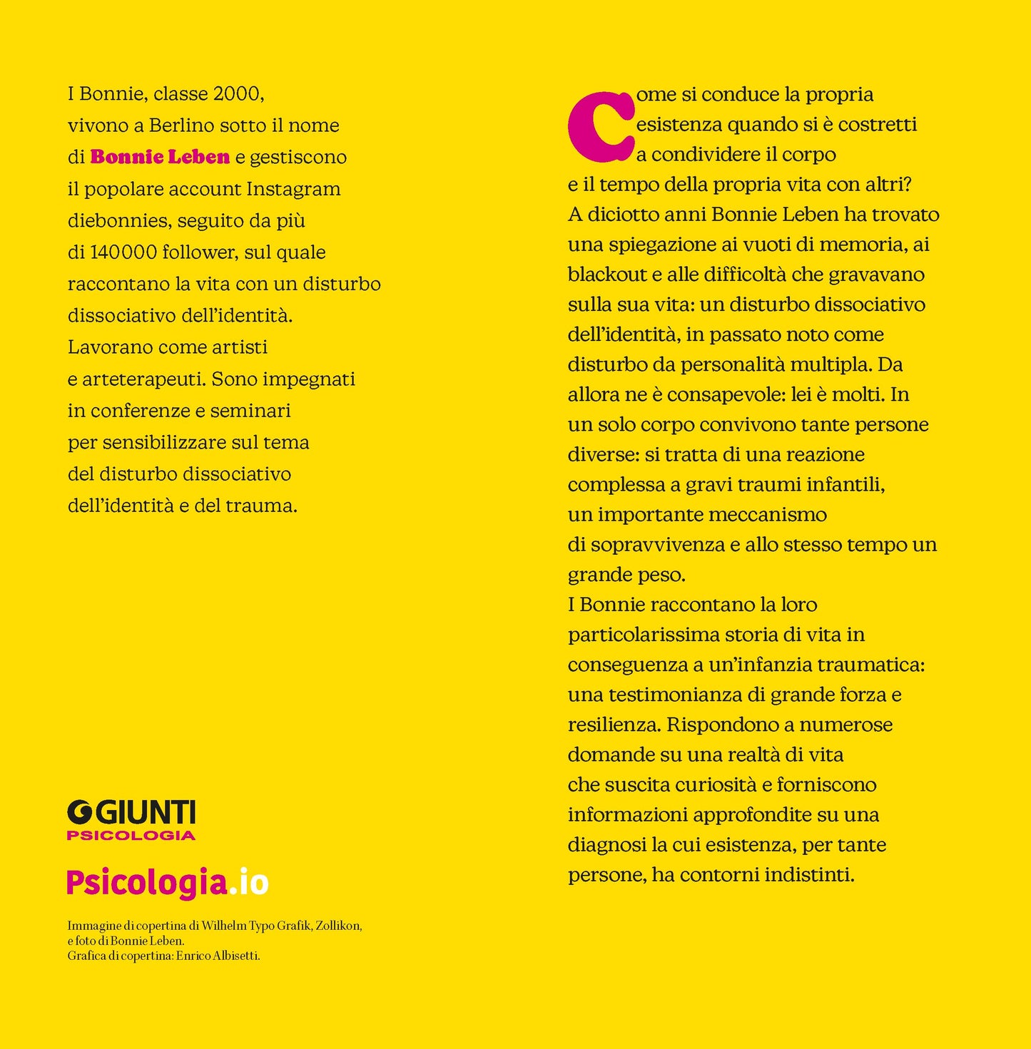 Una Bonnie non arriva mai da sola::La mia vita con il Disturbo Dissociativo d’Identità