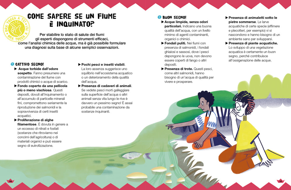 Scopriamo e proteggiamo i fiumi::Manuale del giovane ecologista