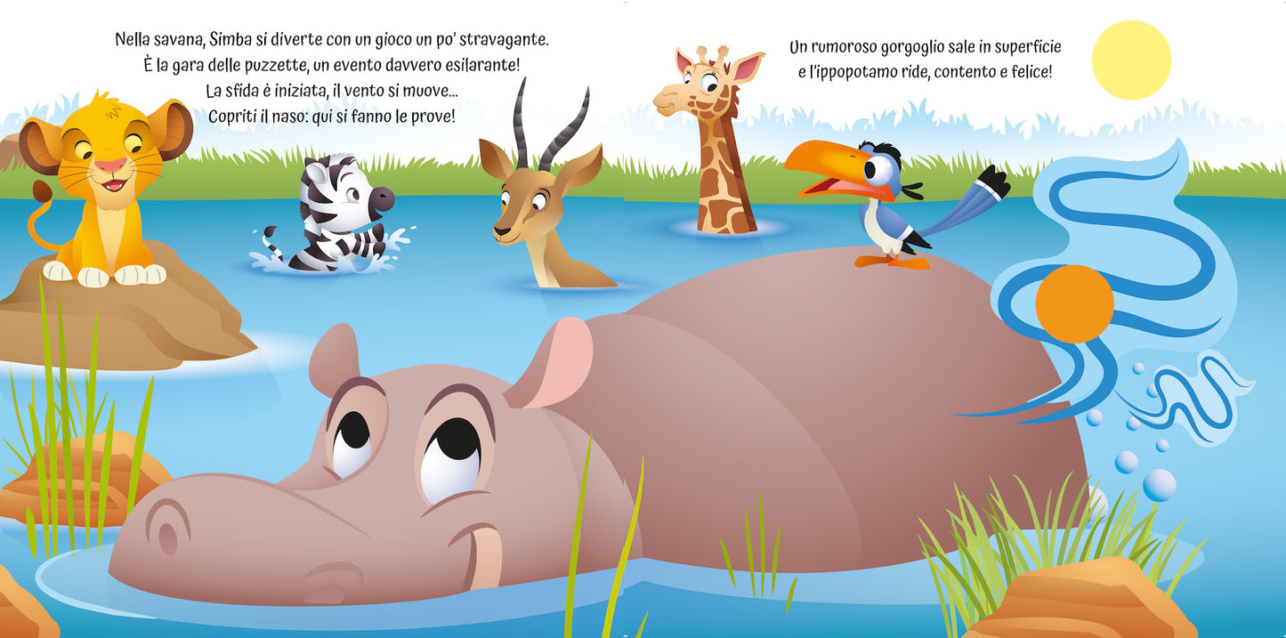 Puzzette della savana Libro sonoro::Premi e ascolta