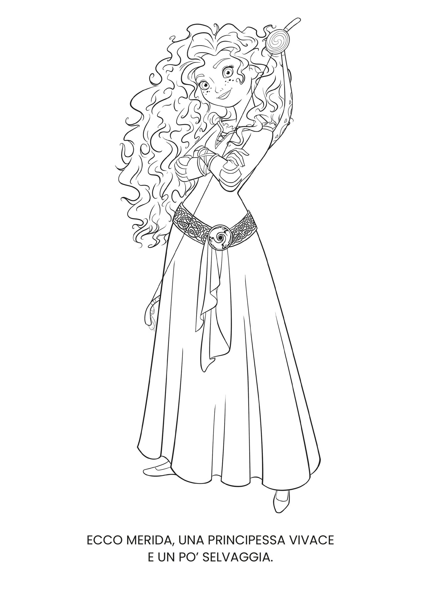 Principesse Amiche dei boschi Primo album da colorare Disney