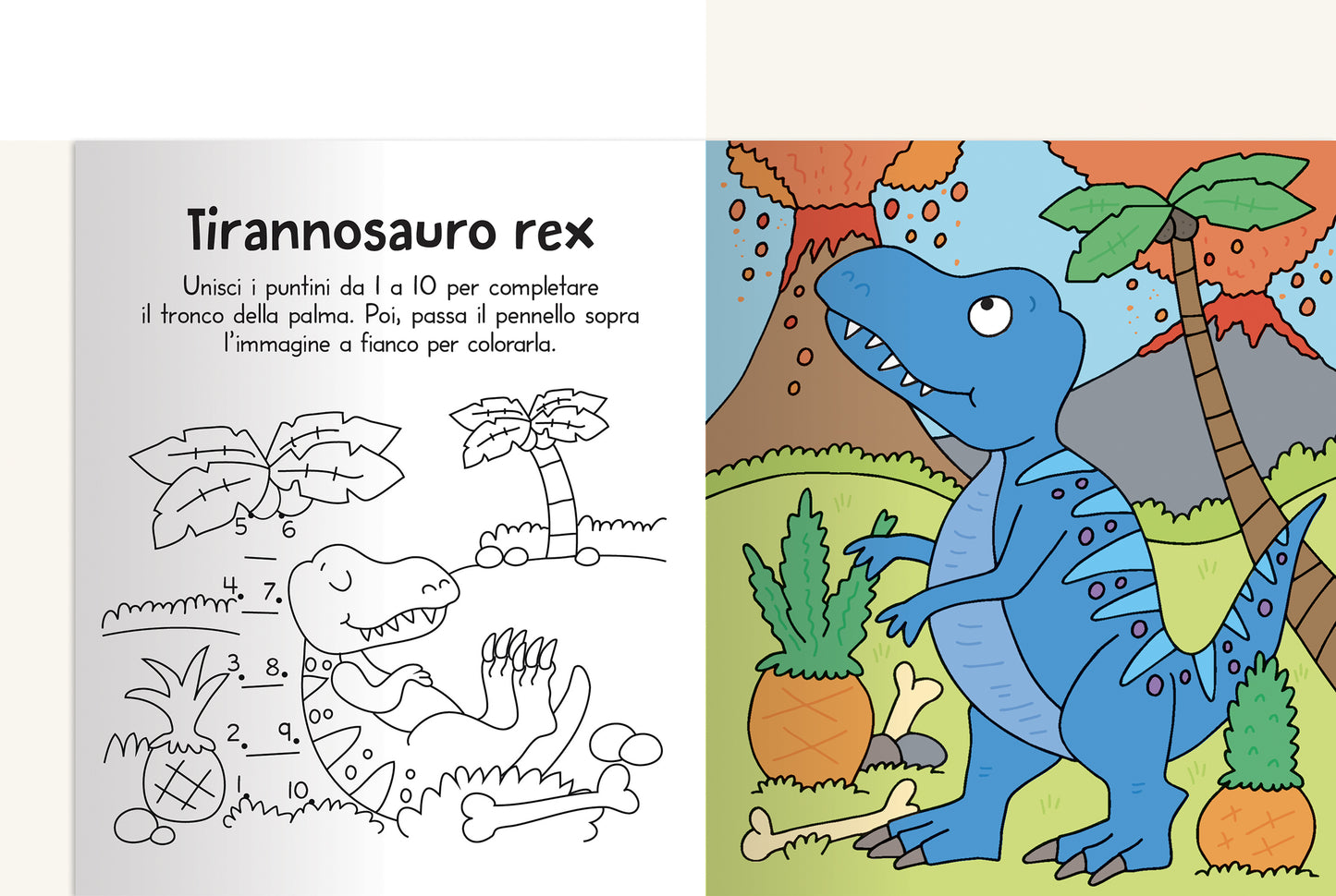 Magico Colore - Dinosauri::Basta aggiungere un po' d'acqua!