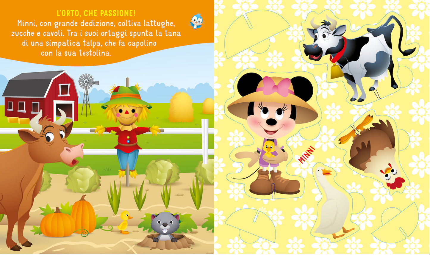 Disney L'allegra fattoria::Tante sagome da montare per giocare con i personaggi amati
