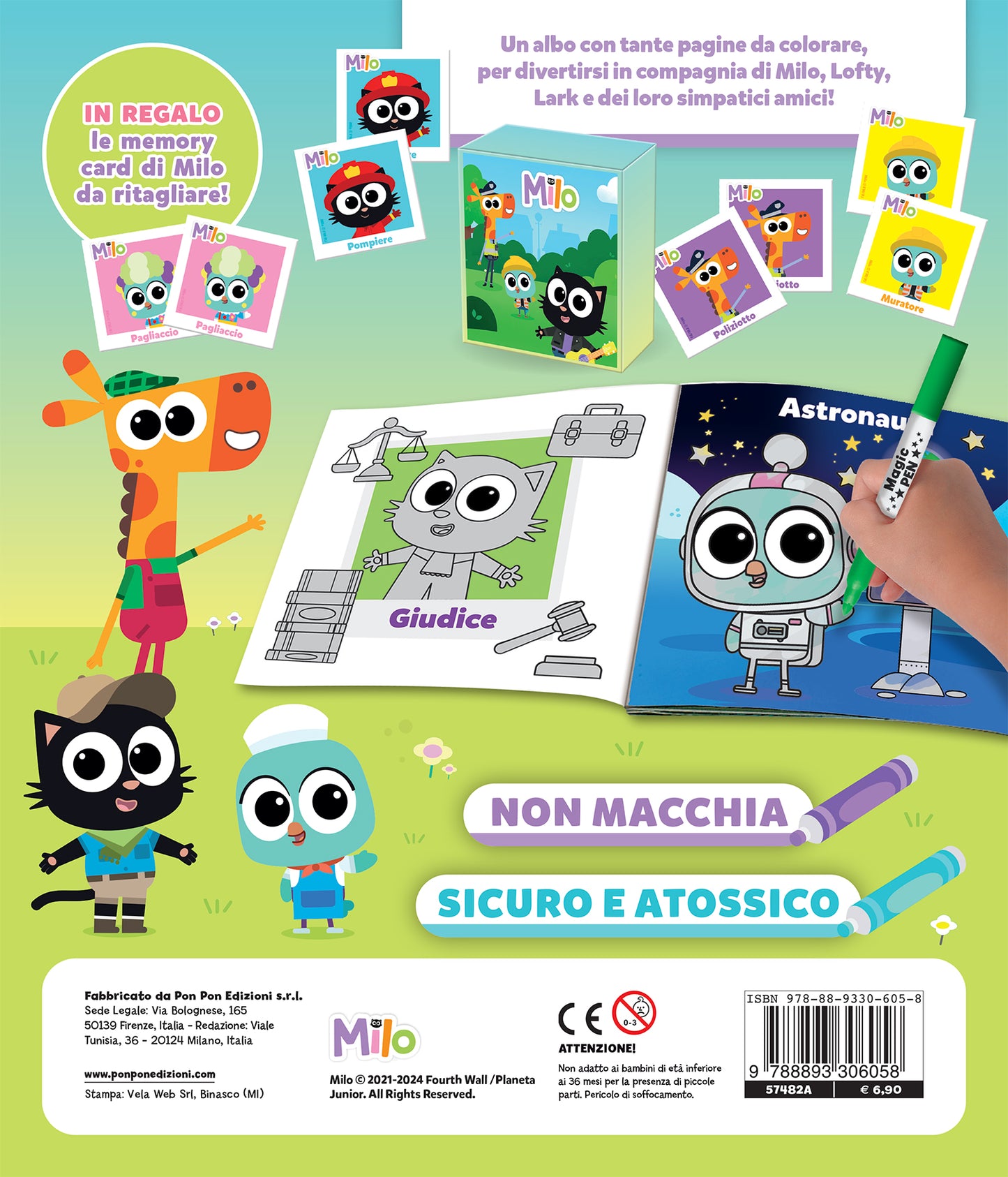 Milo. Albo magico. Scopri i mestieri