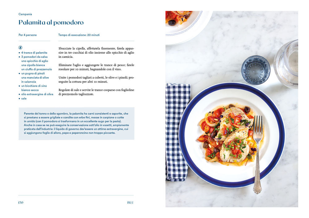 Blu. Ricette di un'estate italiana::Ricette di un'estate italiana