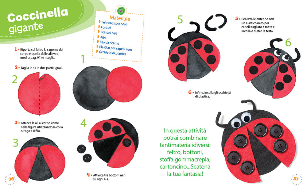 Cucito semplice per bambini::Tanti lavoretti semplici per imparare a cucire in modo facile e divertente - Con modelli all'interno!