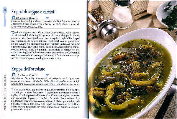 Zuppe di pesce e piatti unici
