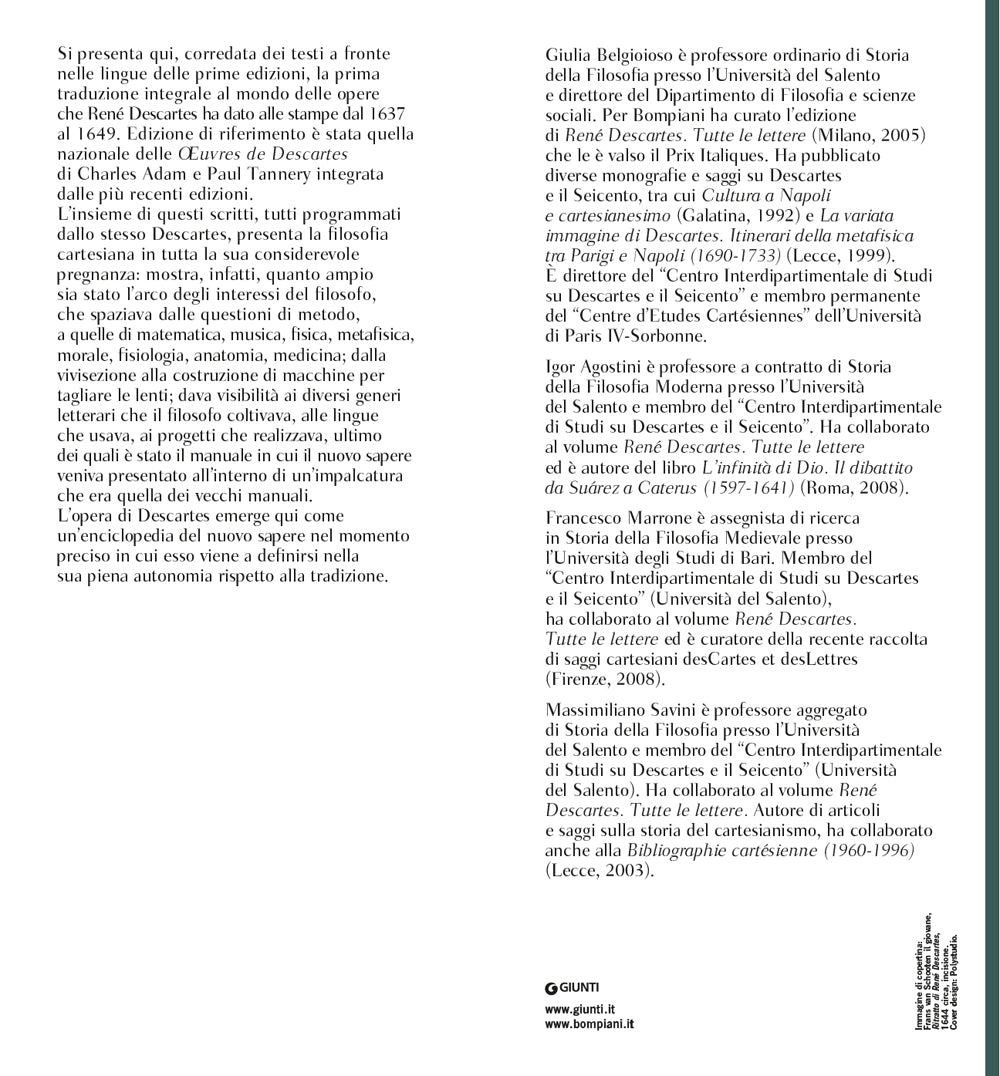 Opere 1637-1649::Testo francese e latino a fronte