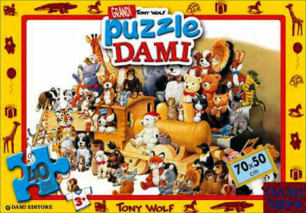 Grandi Puzzle Dami: Teneri animali::Dami Toys
