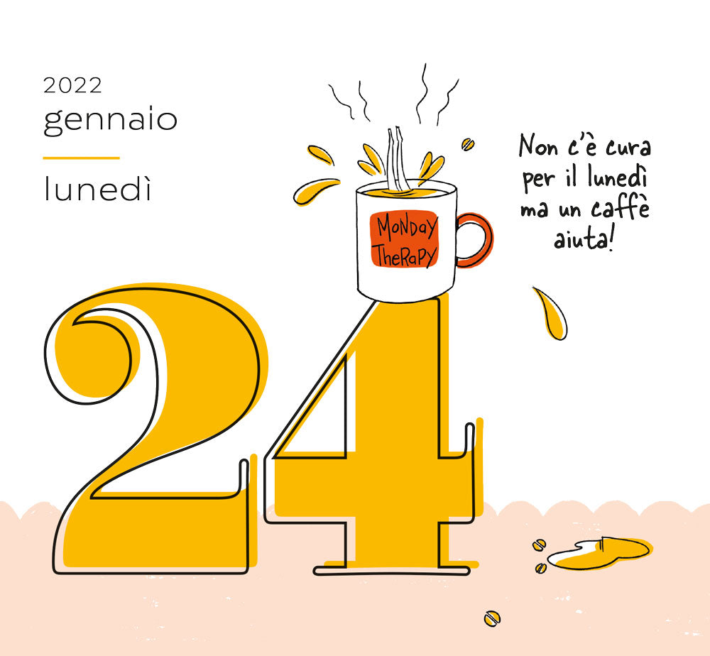 Calendario pensa positivo 2022