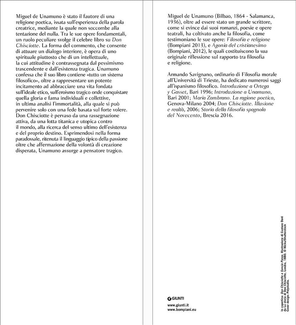 Vita di Don Chisciotte e Sancio e altri scritti sul Chisciotte::Testo spagnolo a fronte