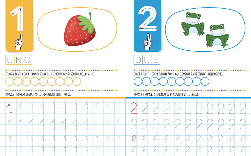 Il quaderno delle lettere e dei numeri