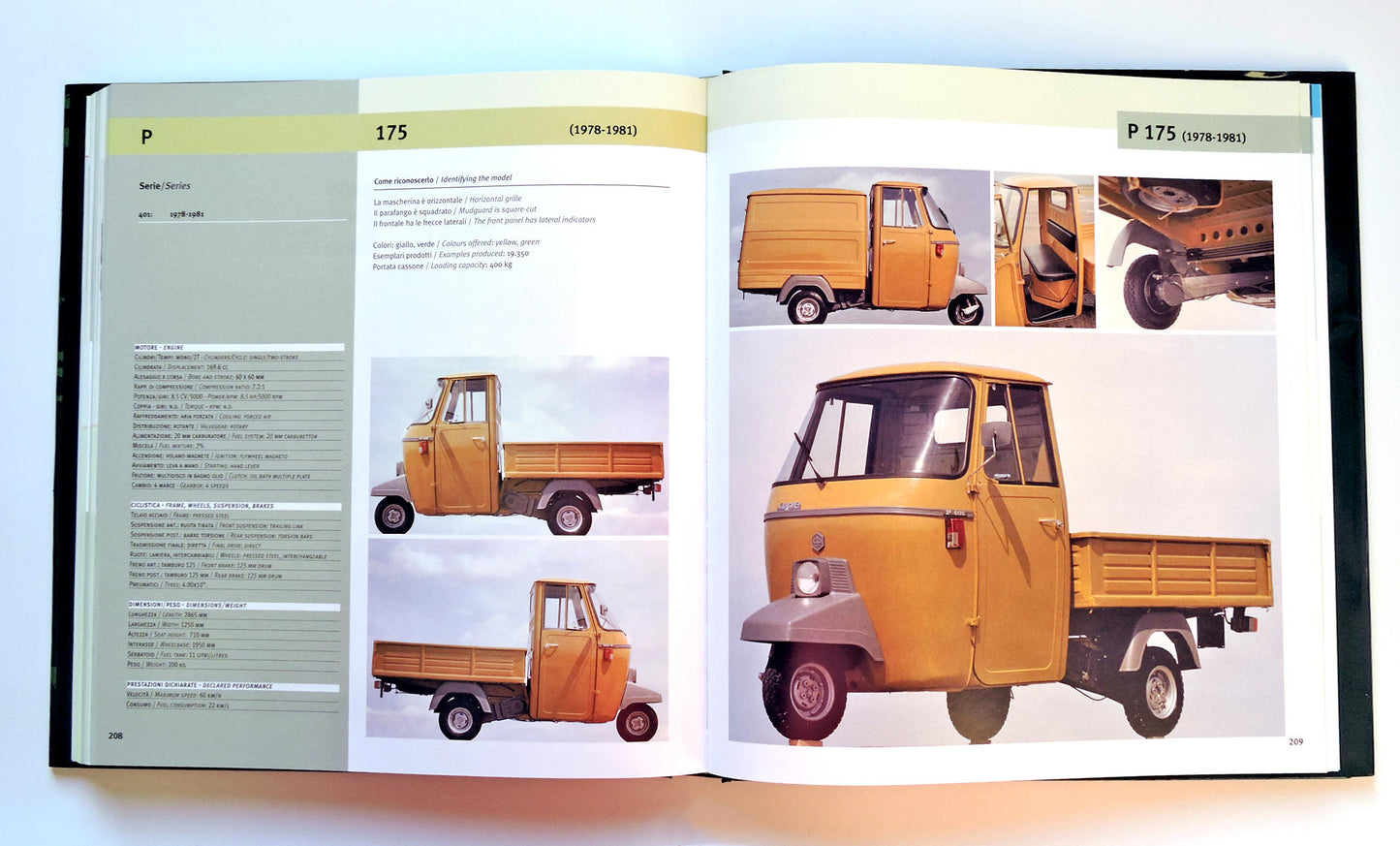 Ape Piaggio::70 anni/Years