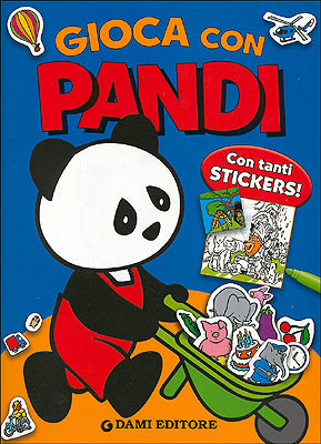 Gioca con Pandi::con 80 stickers! - Illustrazioni di Oda Taro