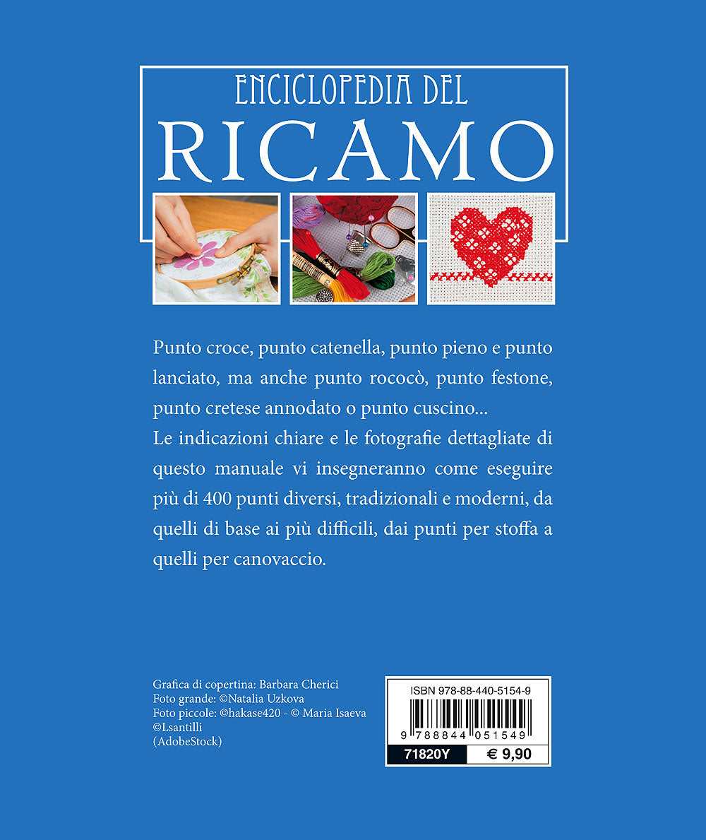Enciclopedia del ricamo::Oltre 400 punti moderni e tradizionali