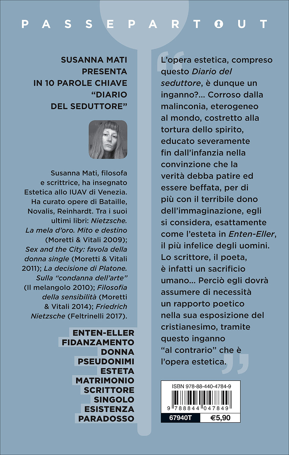 Diario del seduttore::Edizione integrale