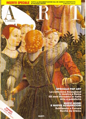 Art e dossier n. 36, Giugno 1989::allegato a questo numero il dossier: Pop Art