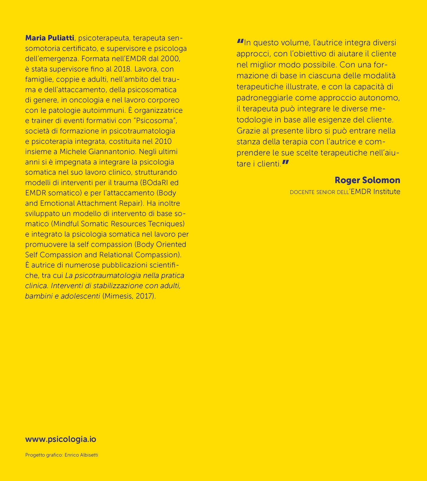 Il trattamento dei traumi::Un protocollo integrato EMDR – Somatic Oriented