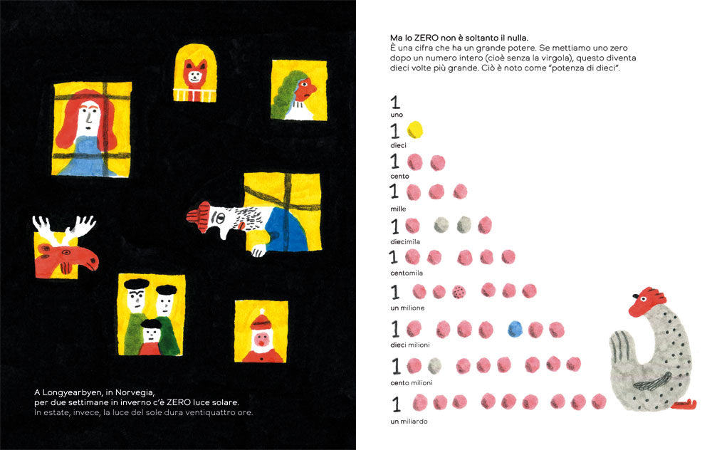 Il polpo ha zero ossa::Un libro per contare e scoprire il mondo