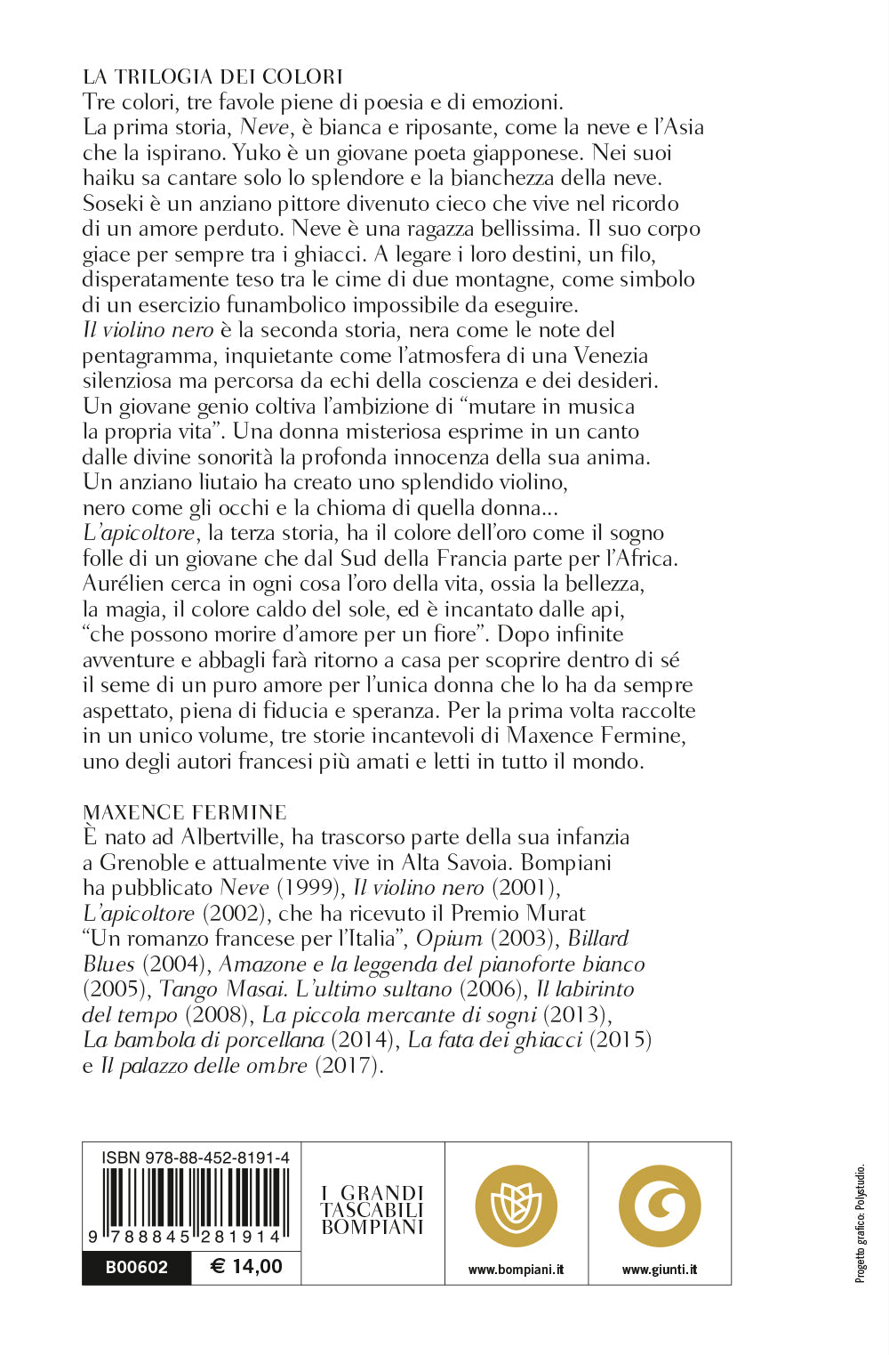 La trilogia dei colori::Neve - Il violino nero - L'apicoltore