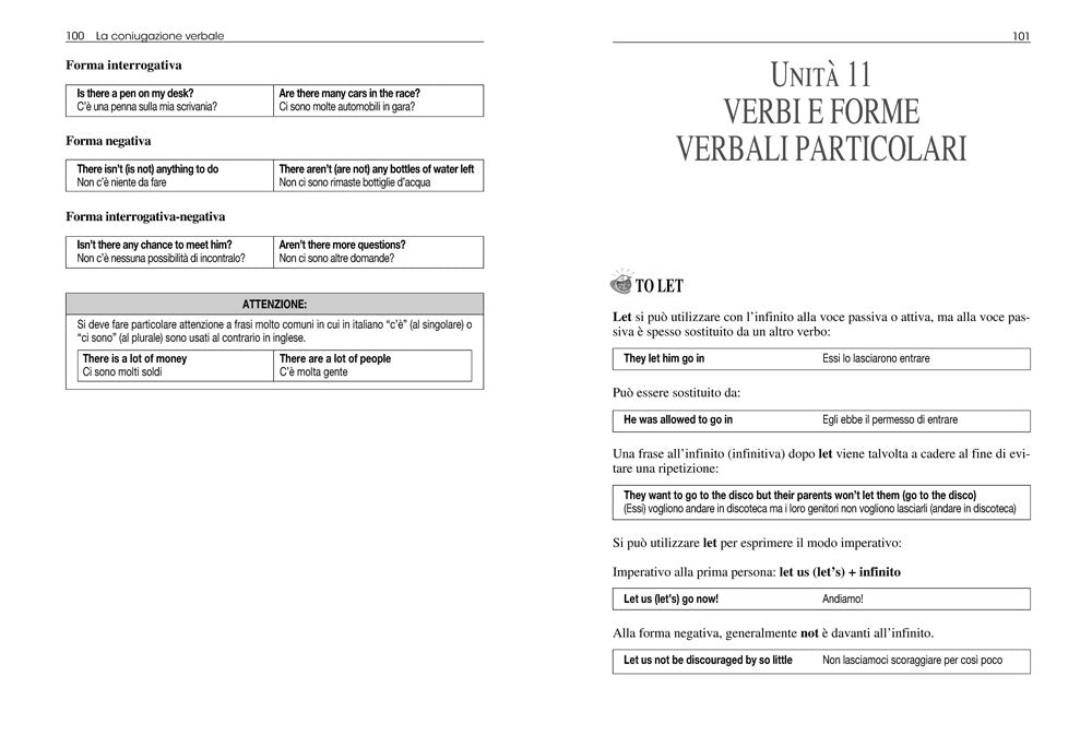 Inglese. Grammatica facile::Fonetica, sostantivi, aggettivi, pronomi, avverbi, preposizioni, verbi, sintassi