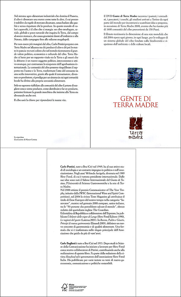 Terra madre + DVD::Come non farci mangiare dal cibo - Con una lettera di Enzo Bianchi - Nuova edizione ampliata