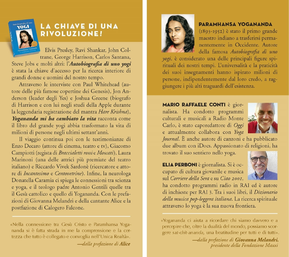 Yogananda mi ha cambiato la vita
