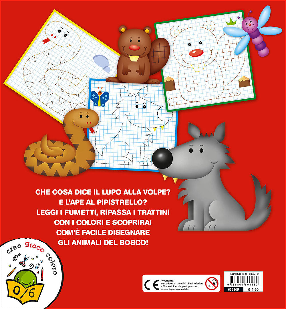 Trattini. Gli animali del bosco