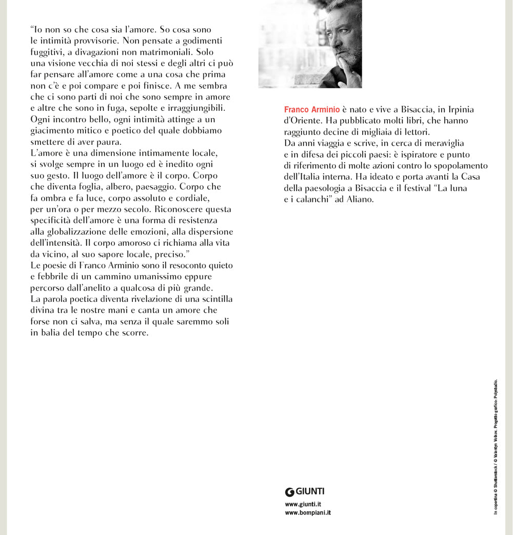 L'infinito senza farci caso::Poesie d'amore