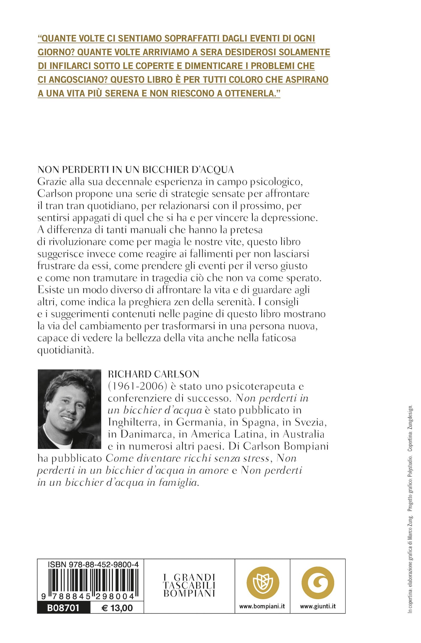 Non perderti in un bicchier d'acqua::Cento regole per imparare a vivere meglio