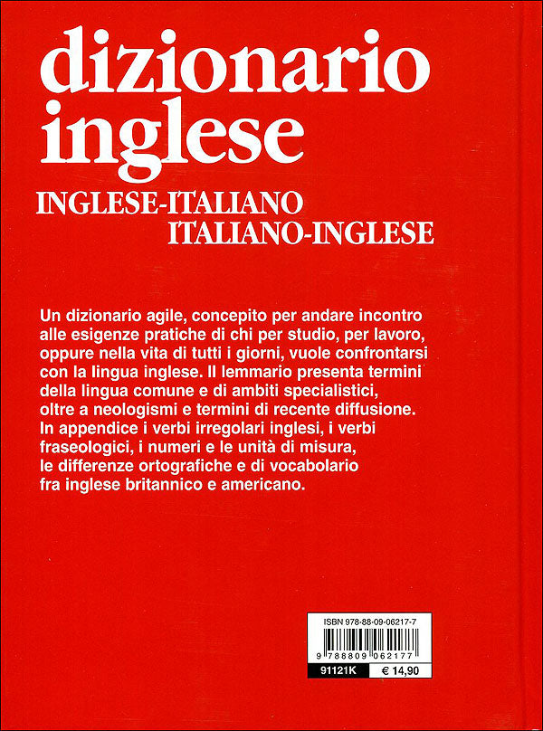 Dizionario inglese::Inglese-Italiano, Italiano-Inglese