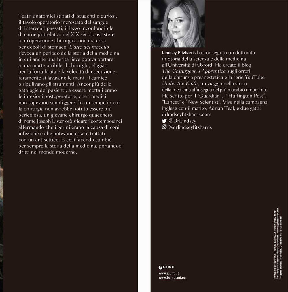 L'arte del macello::Come Joseph Lister cambiò il mondo raccapricciante della medicina vittoriana