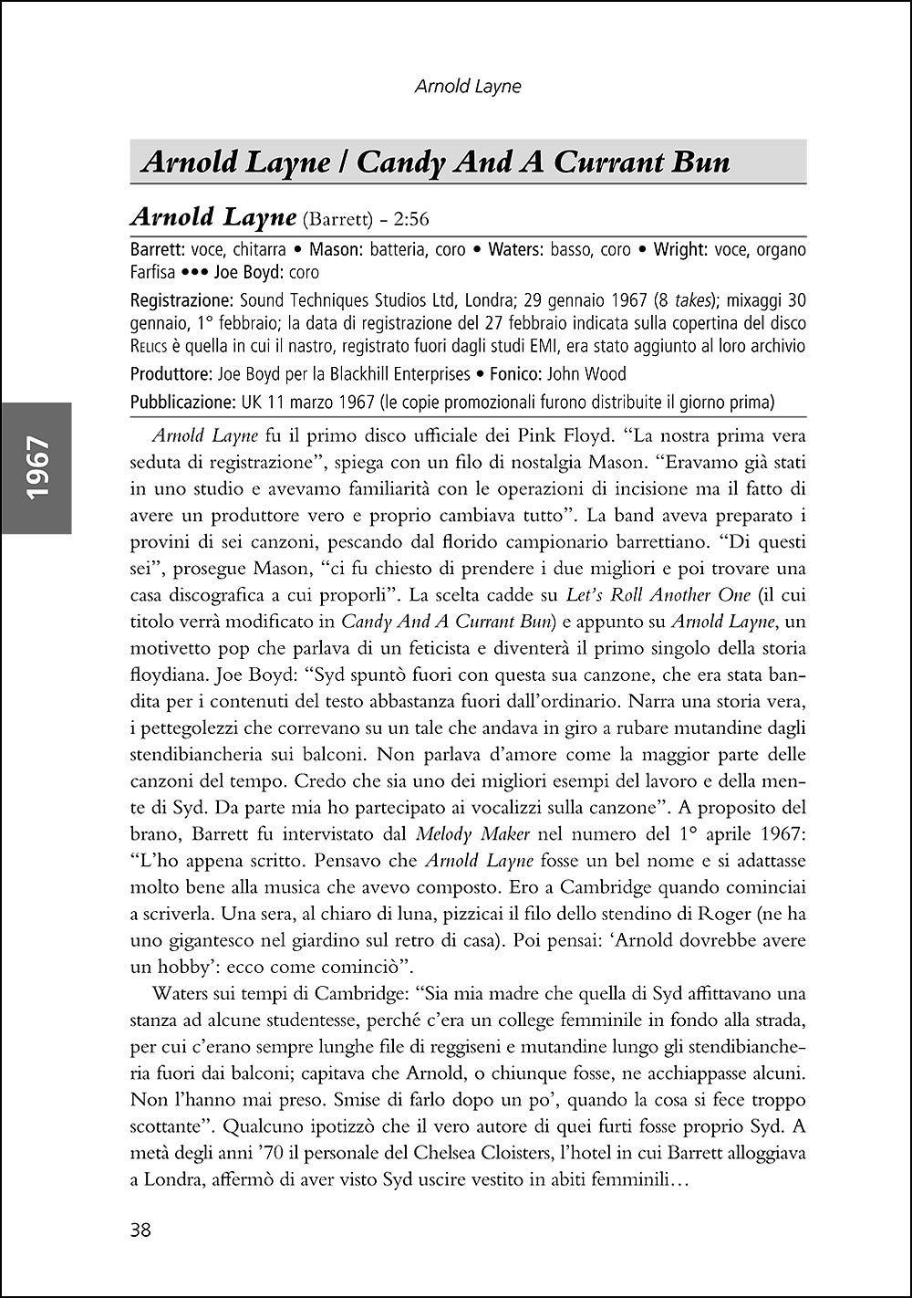 Tutte le canzoni dei Pink Floyd::Il fiume infinito