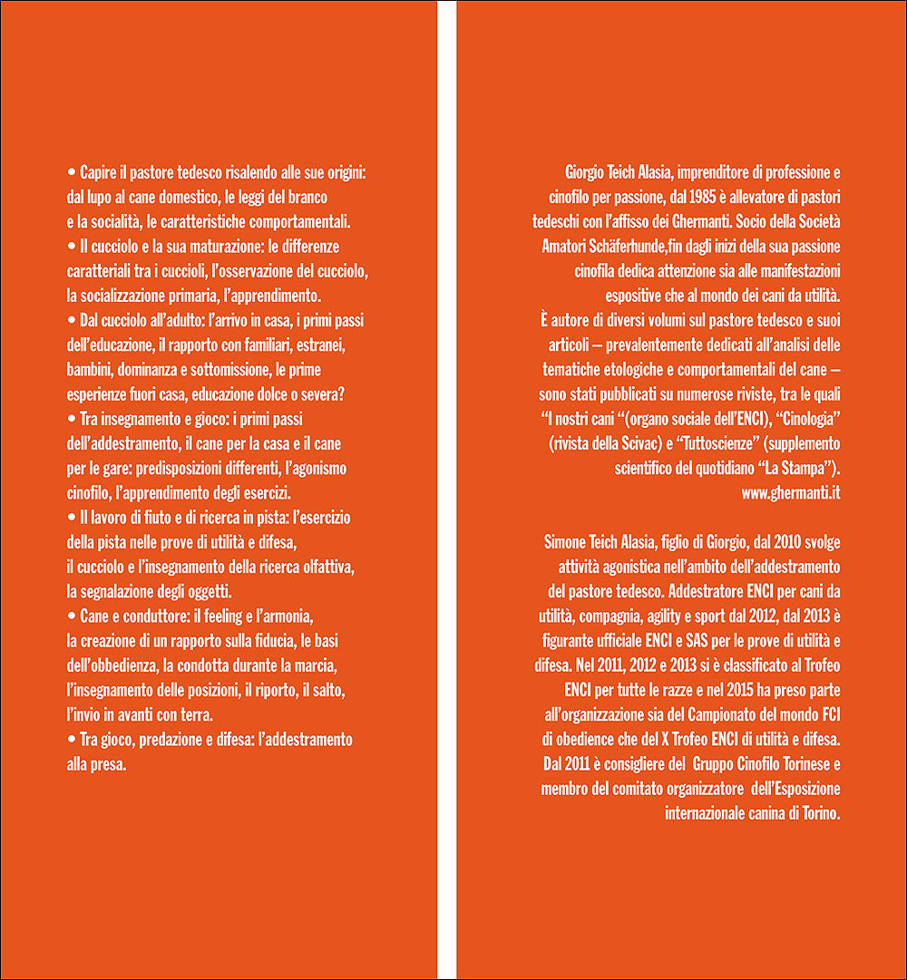 Conoscere, educare e addestrare il pastore tedesco