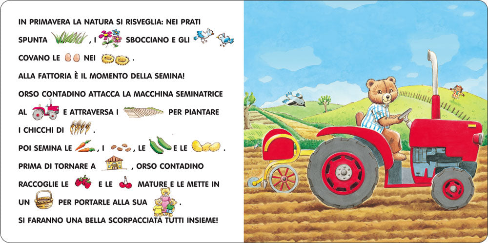 Il trattore degli orsetti
