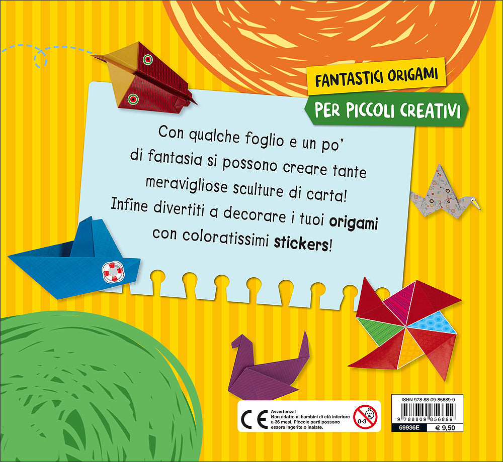 Origami::Tante idee per divertirsi! - Con tanti stickers