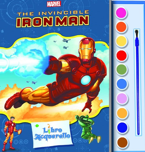 The invincible Iron Man. Libro acquerello. Ediz. illustrata. Con gadget