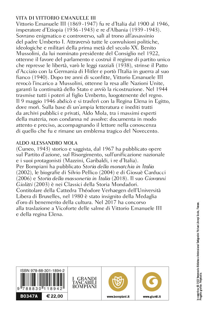 Vita di Vittorio Emanuele III::1869-1947