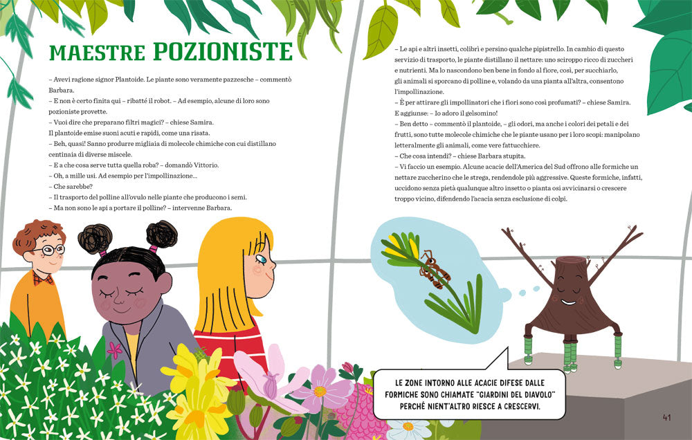 L’incredibile plantoide::E i superpoteri del regno vegetale