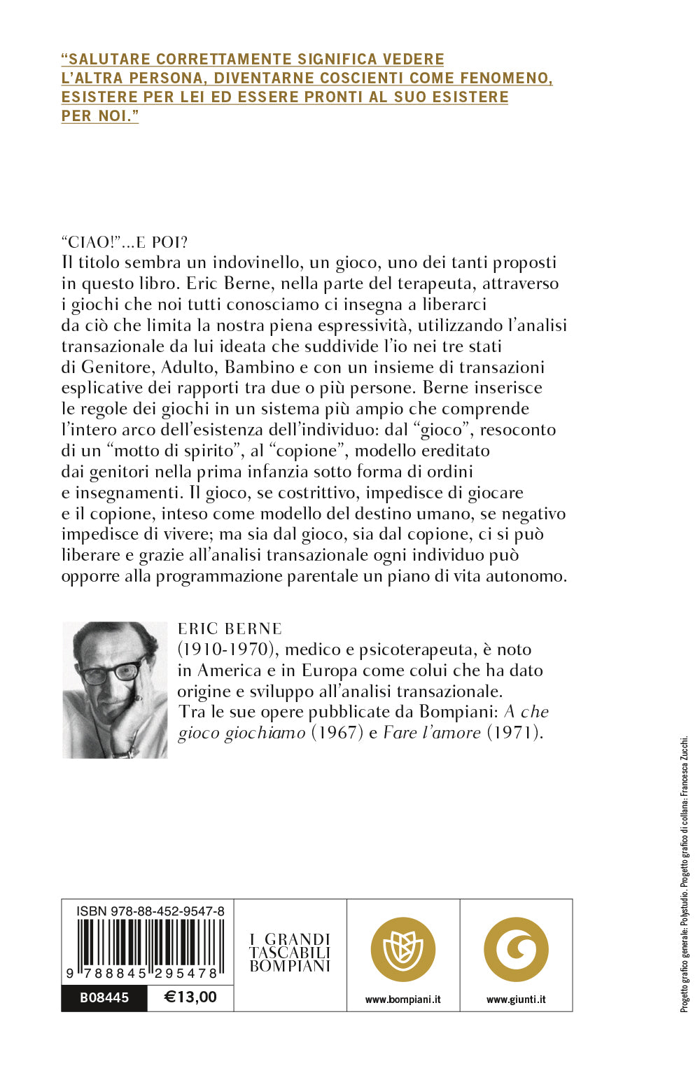 Ciao!... e poi?::La psicologia del destino umano