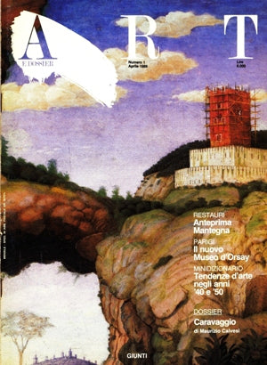 Art e dossier 1, Aprile 1986::allegato a questo numero il dossier: Caravaggio