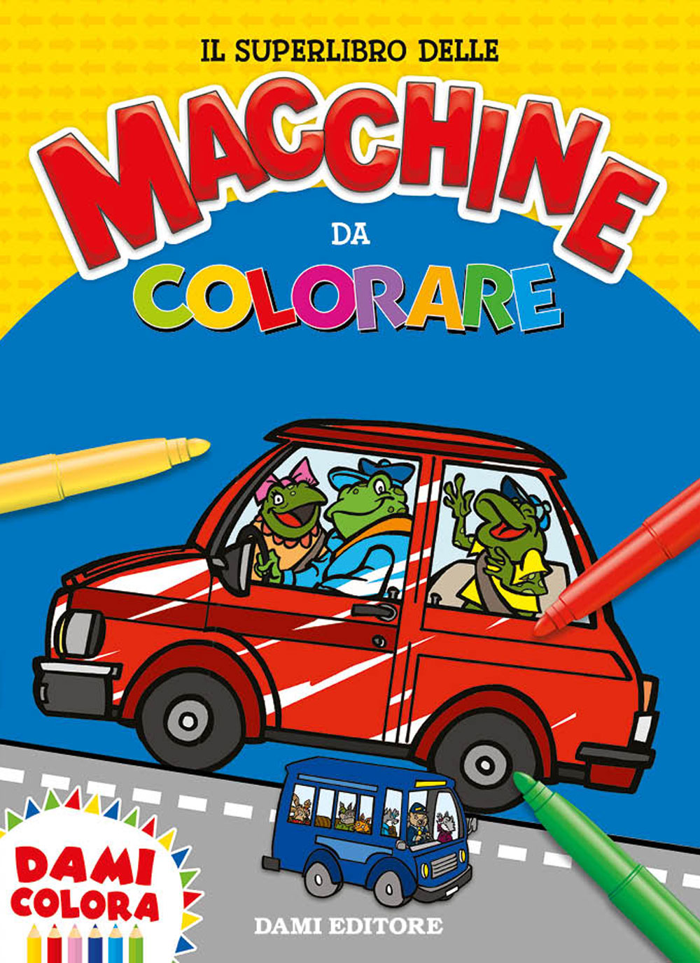 Il mio grande libro da colorare - auto: Libro da colorare per