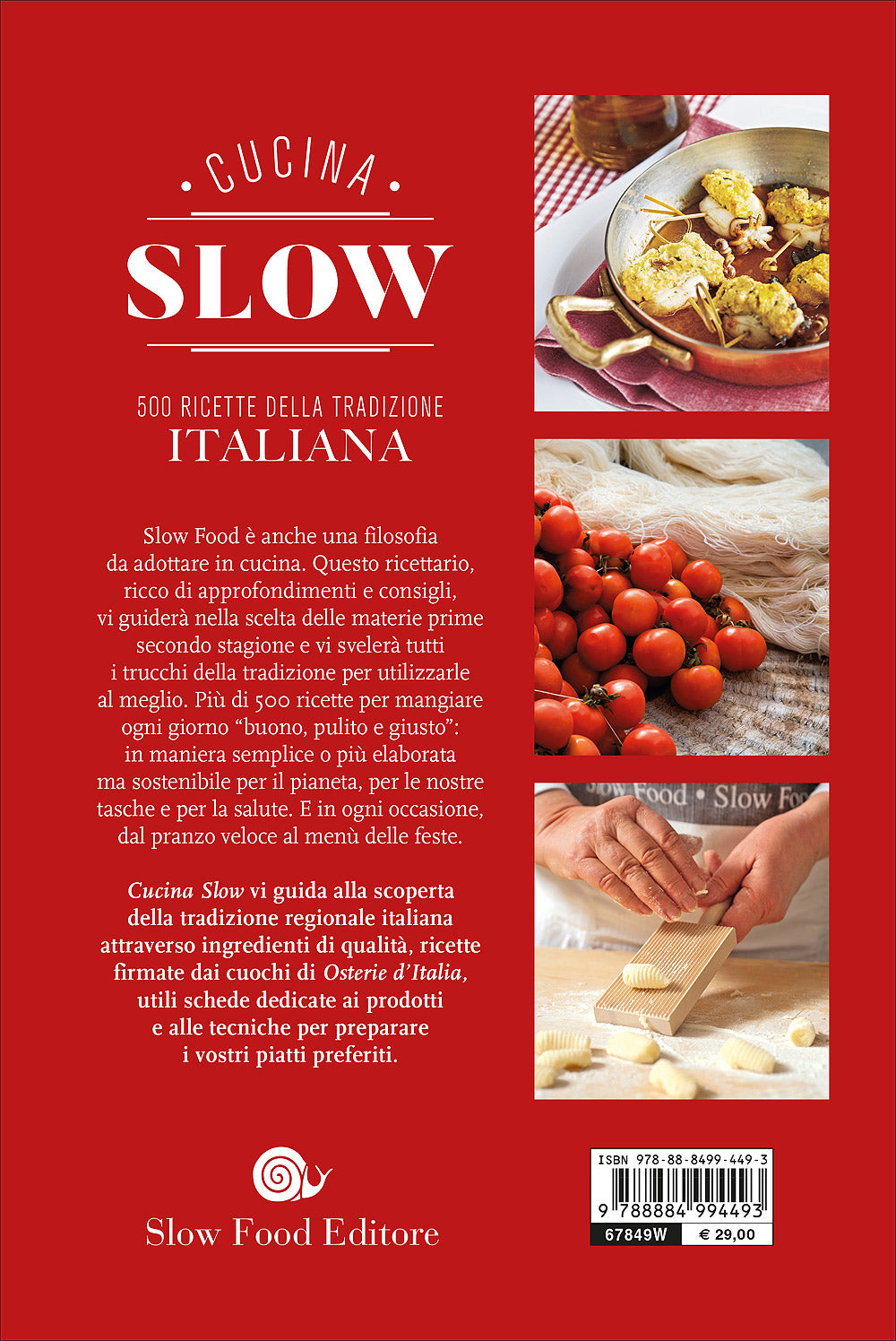 Cucina Slow::500 ricette della tradizione italiana