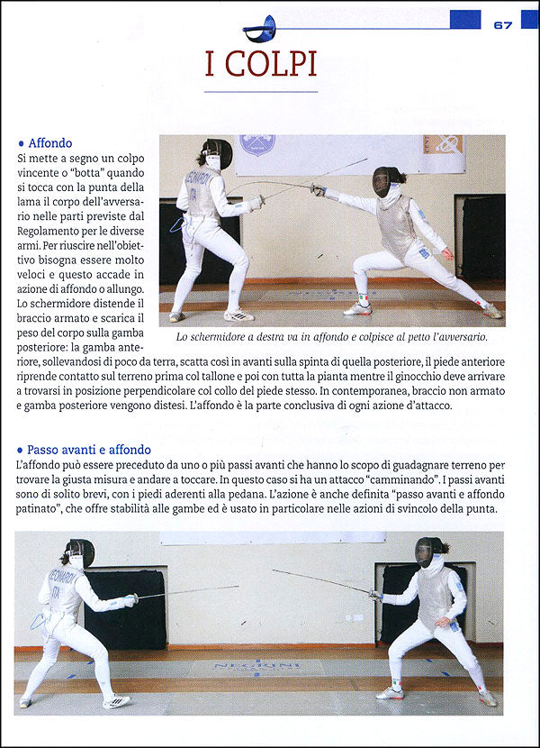 Scherma::Discipline, regolamento, allenamento